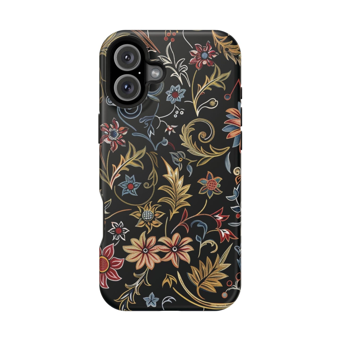 Floral Vintage Phone Case — Magnetic Impact - Resistant - DIGITAL X