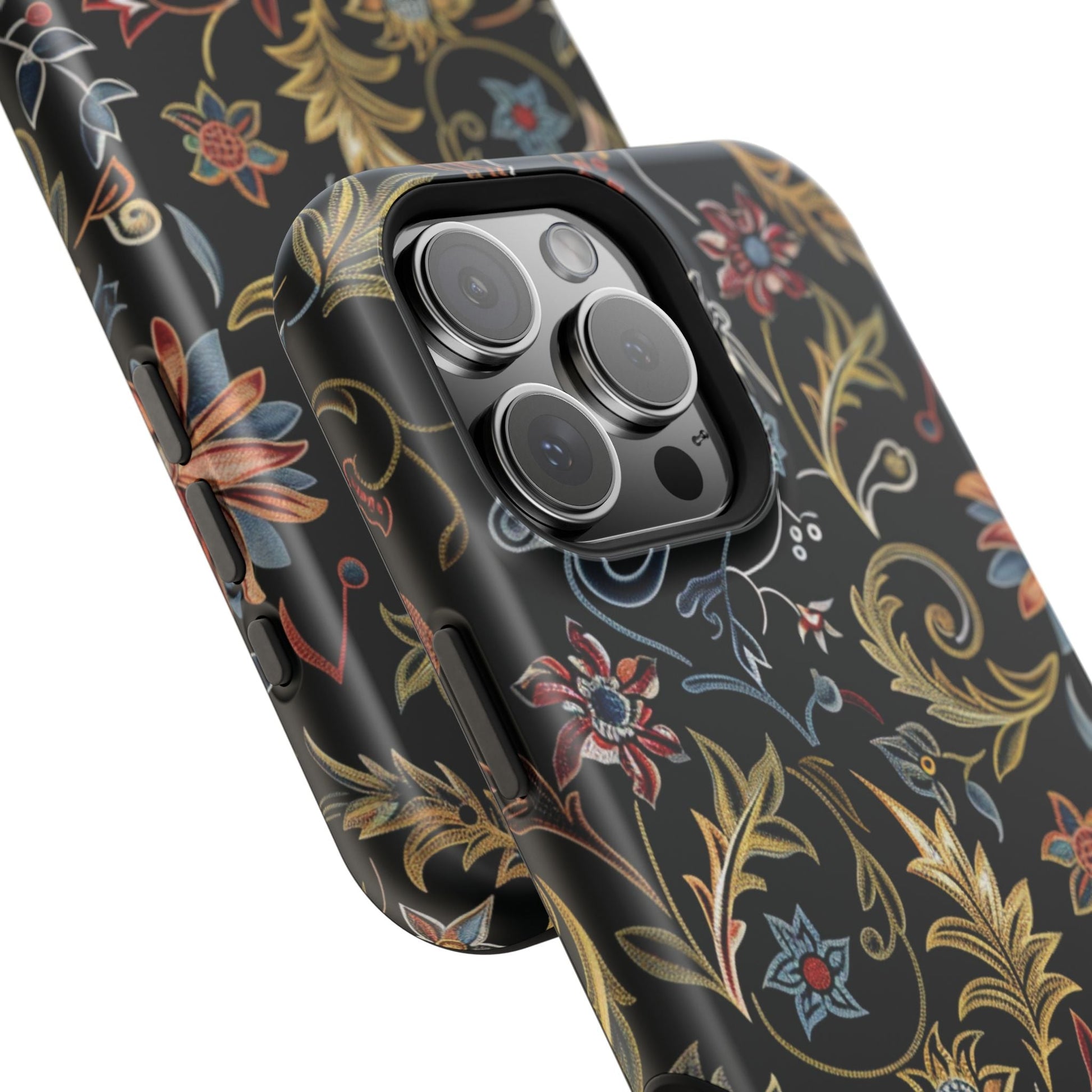 Floral Vintage Phone Case — Magnetic Impact - Resistant - DIGITAL X