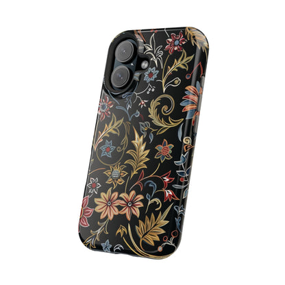 Floral Vintage Phone Case — Magnetic Impact - Resistant - DIGITAL X