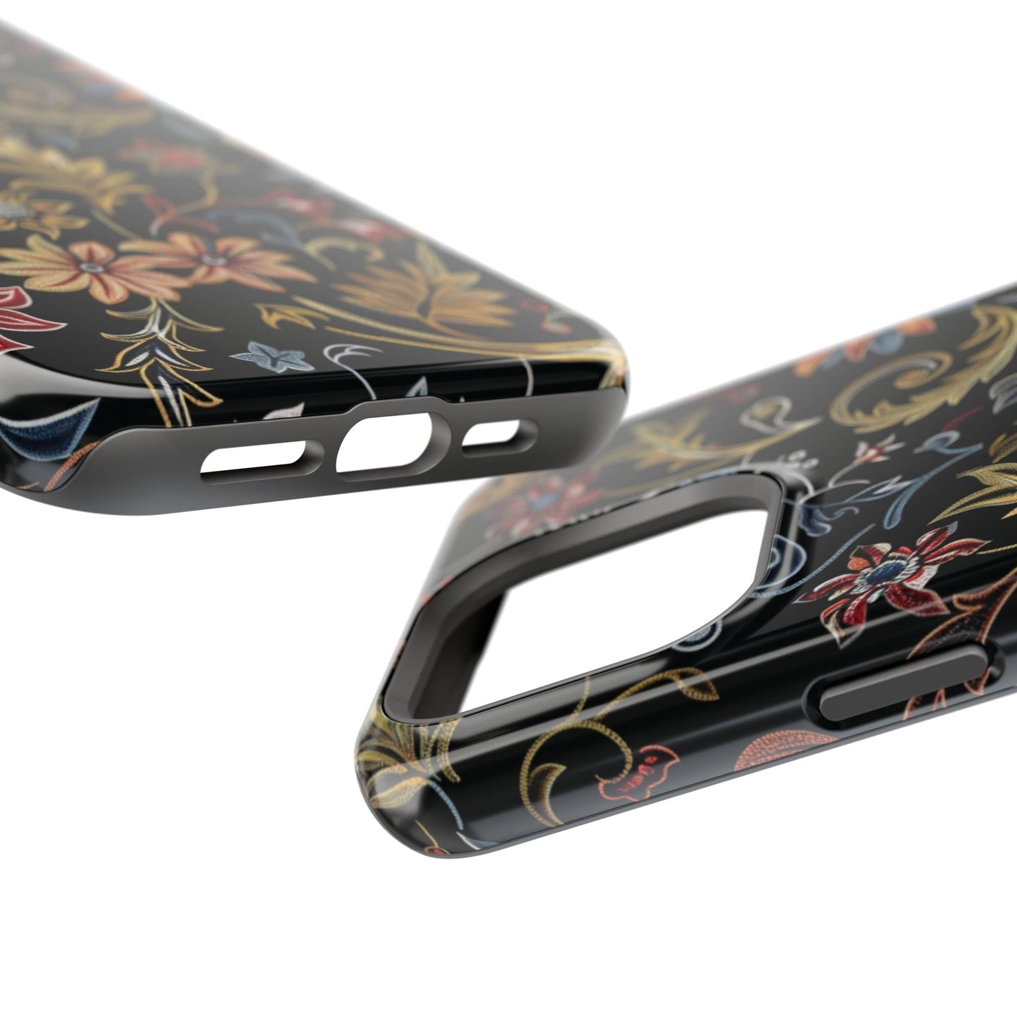 Floral Vintage Phone Case — Magnetic Impact - Resistant - DIGITAL X