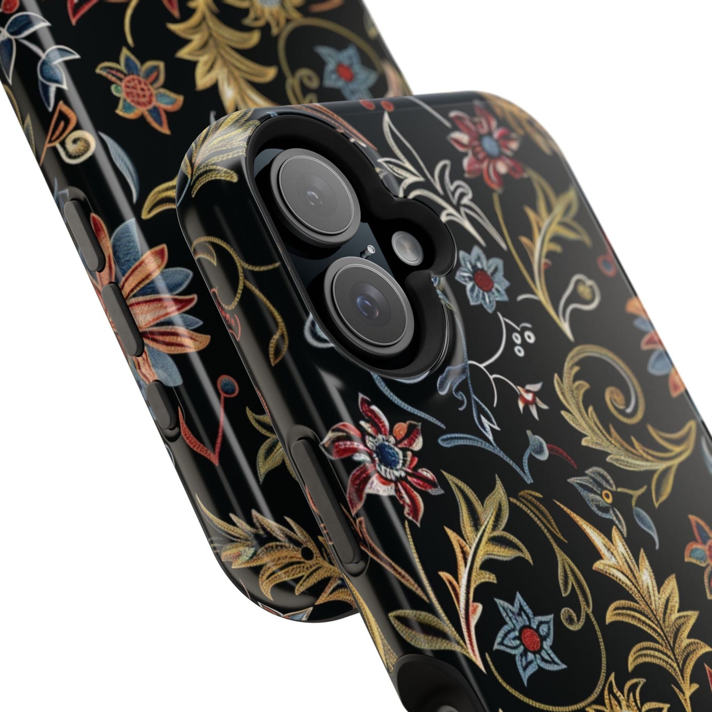 Floral Vintage Phone Case — Magnetic Impact - Resistant - DIGITAL X