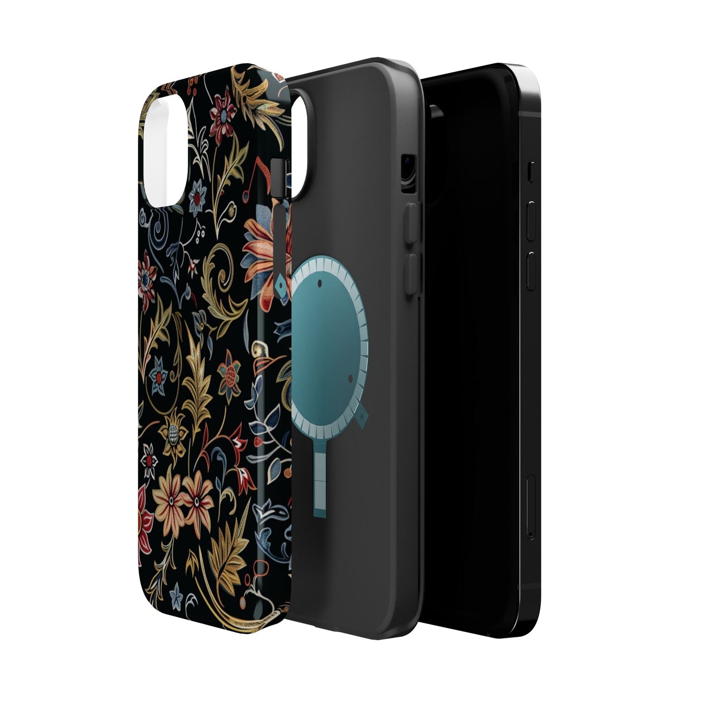 Floral Vintage Phone Case — Magnetic Impact - Resistant - DIGITAL X