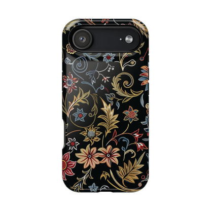 Floral Vintage Phone Case — Magnetic Impact - Resistant - DIGITAL X