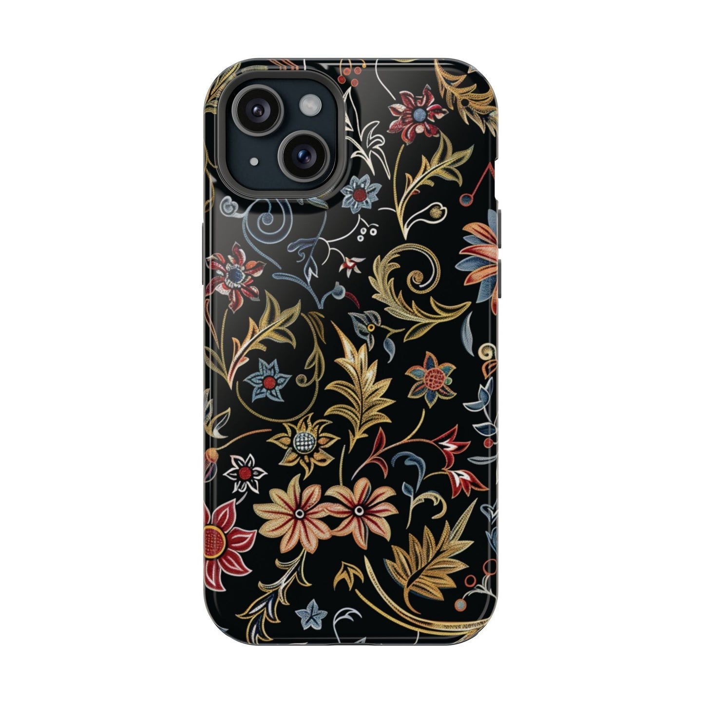 Floral Vintage Phone Case — Magnetic Impact - Resistant - DIGITAL X