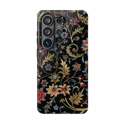 Floral Vintage Phone Case — Magnetic Impact - Resistant - DIGITAL X