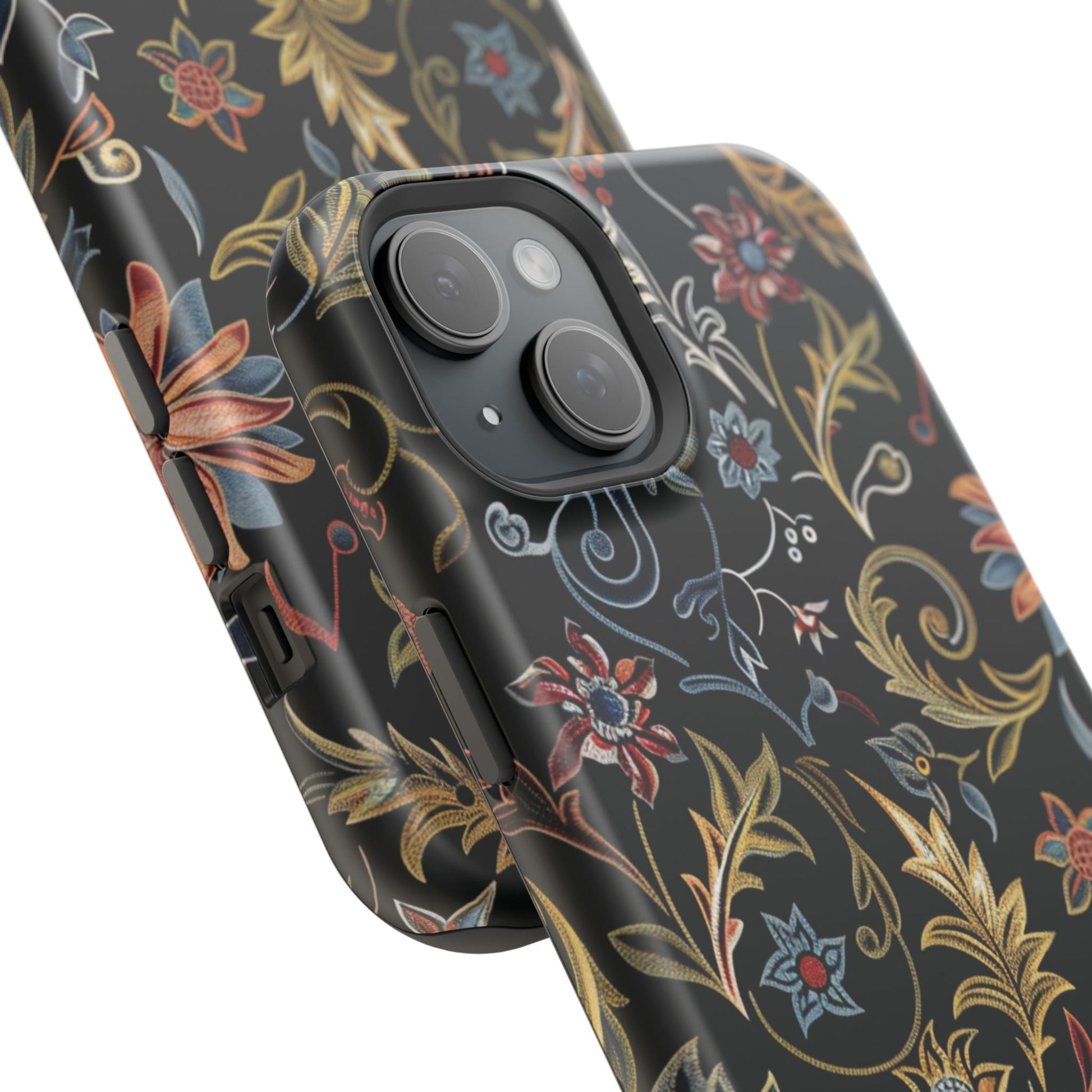 Floral Vintage Phone Case — Magnetic Impact - Resistant - DIGITAL X
