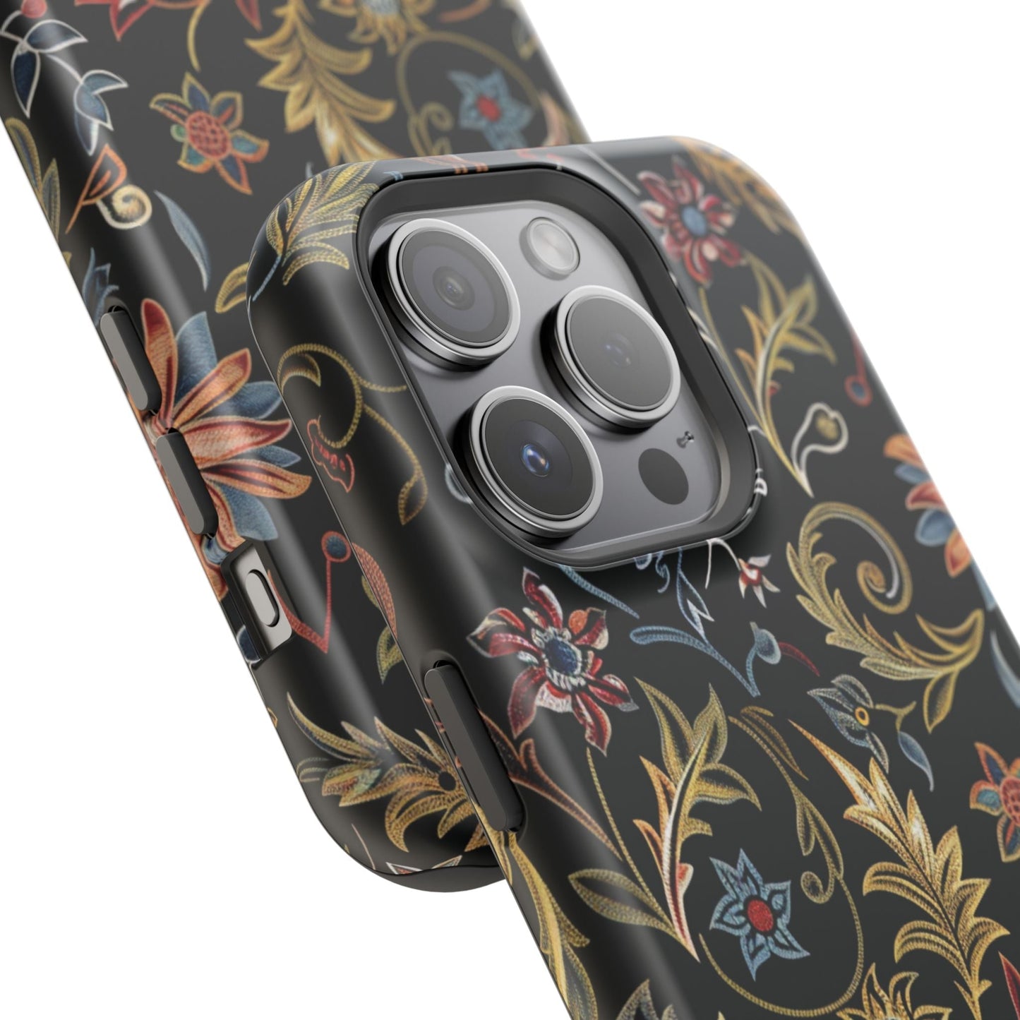 Floral Vintage Phone Case — Magnetic Impact - Resistant - DIGITAL X