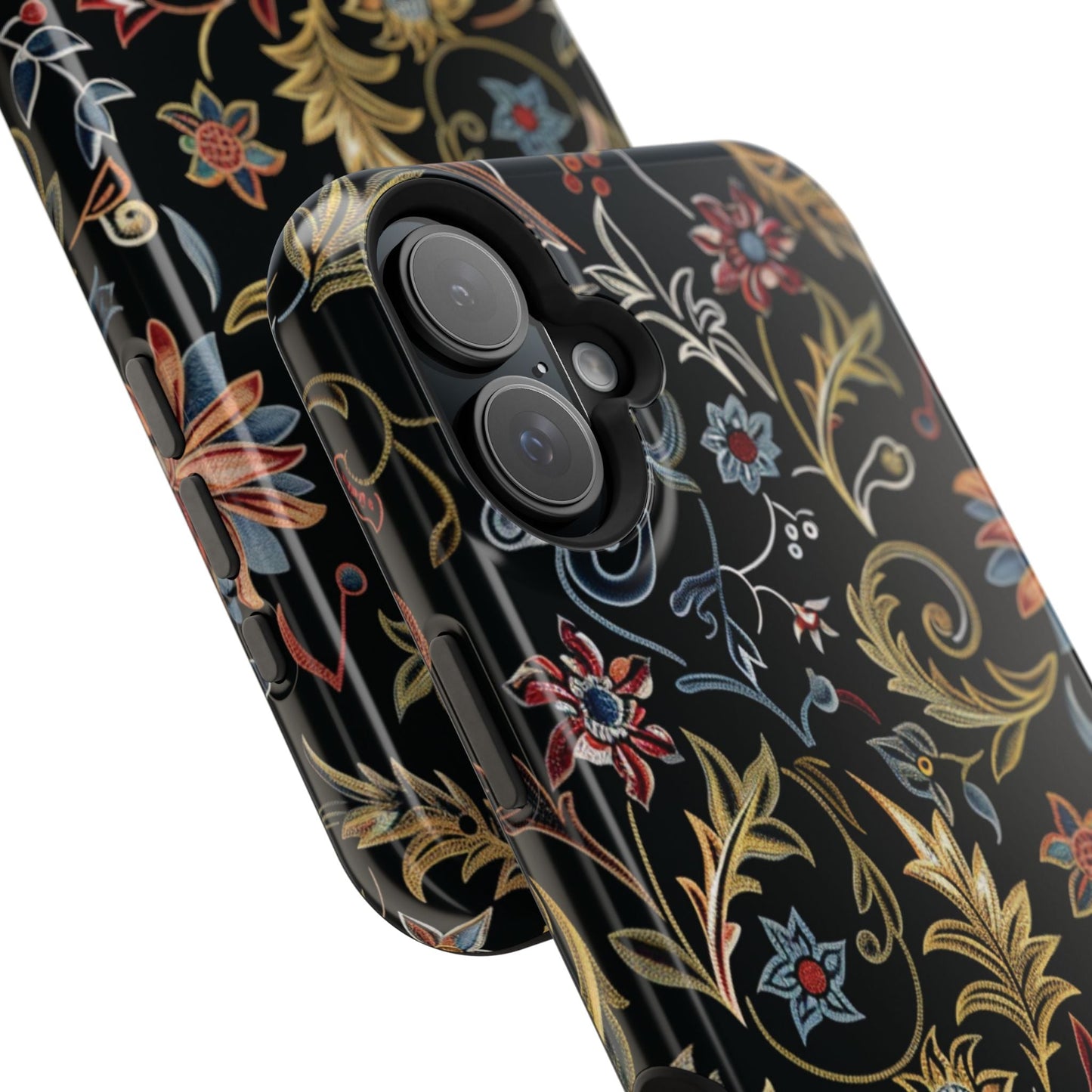 Floral Vintage Phone Case — Magnetic Impact - Resistant - DIGITAL X