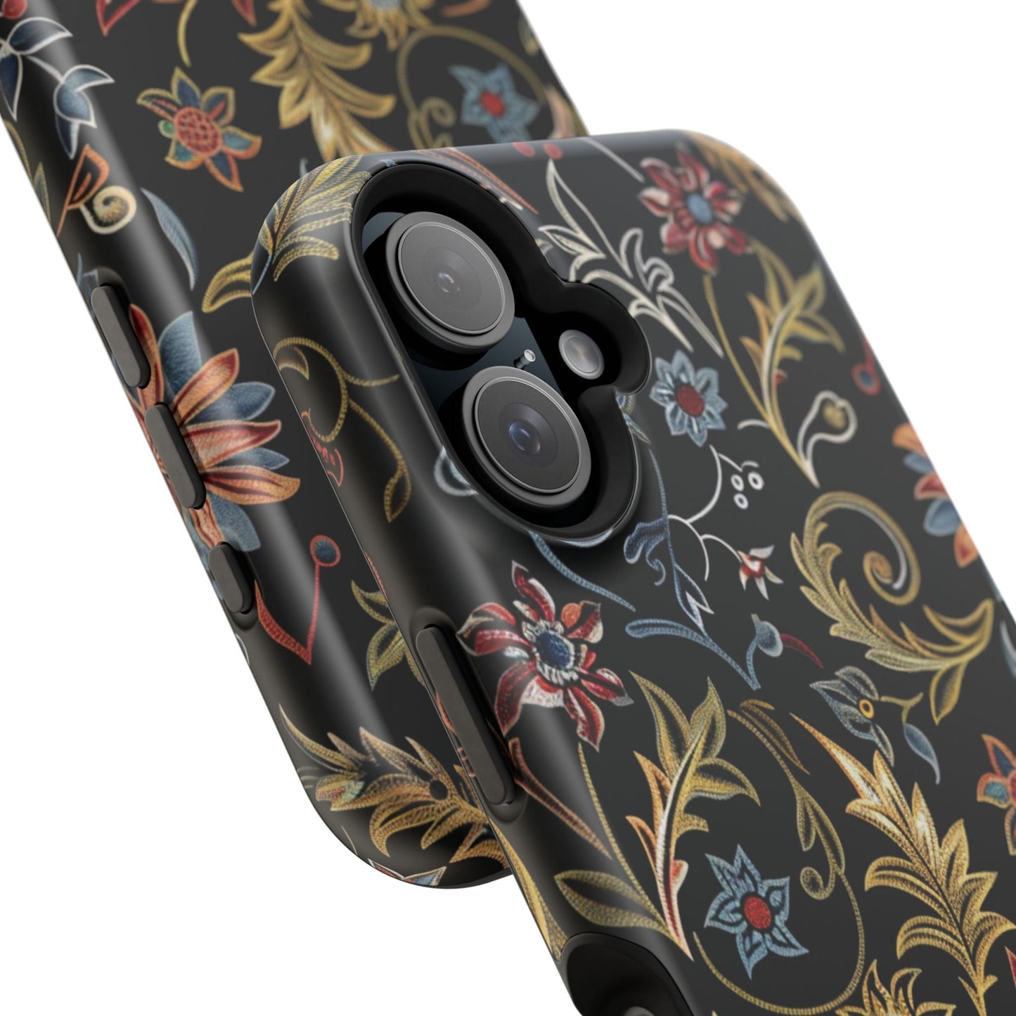 Floral Vintage Phone Case — Magnetic Impact - Resistant - DIGITAL X