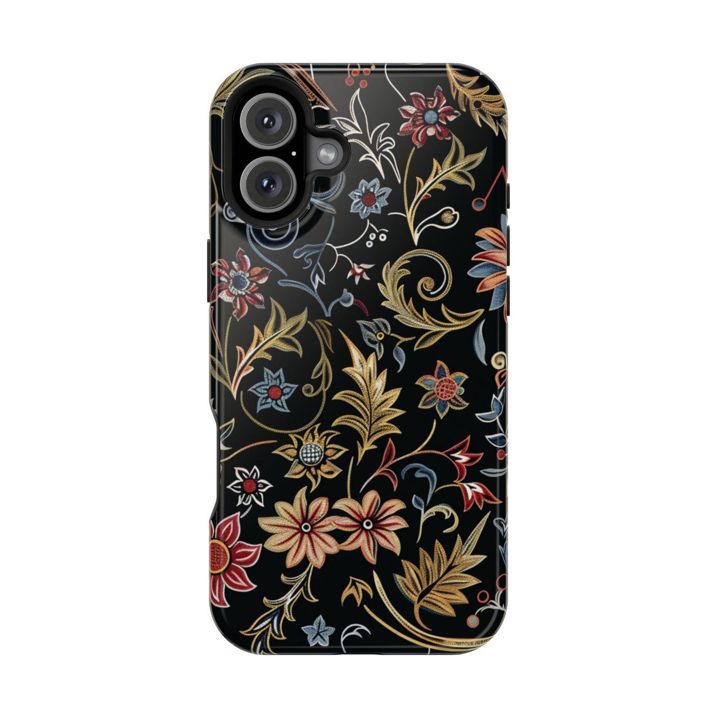 Floral Vintage Phone Case — Magnetic Impact - Resistant - DIGITAL X