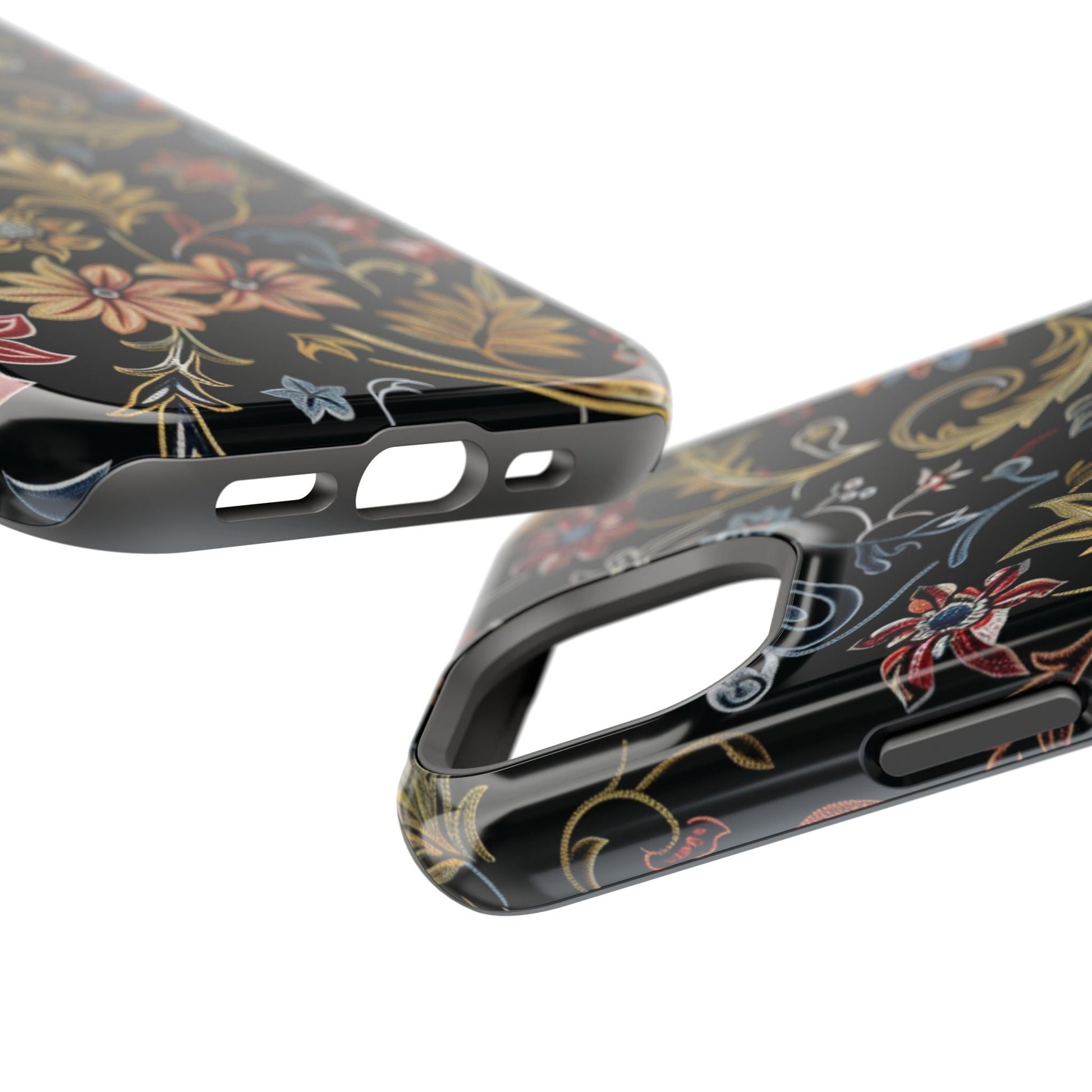 Floral Vintage Phone Case — Magnetic Impact - Resistant - DIGITAL X