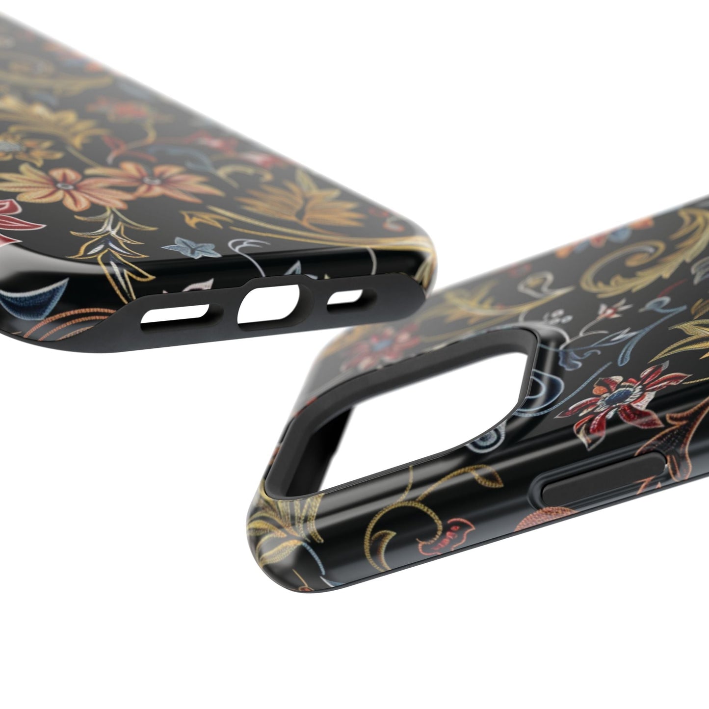 Floral Vintage Phone Case — Magnetic Impact - Resistant - DIGITAL X