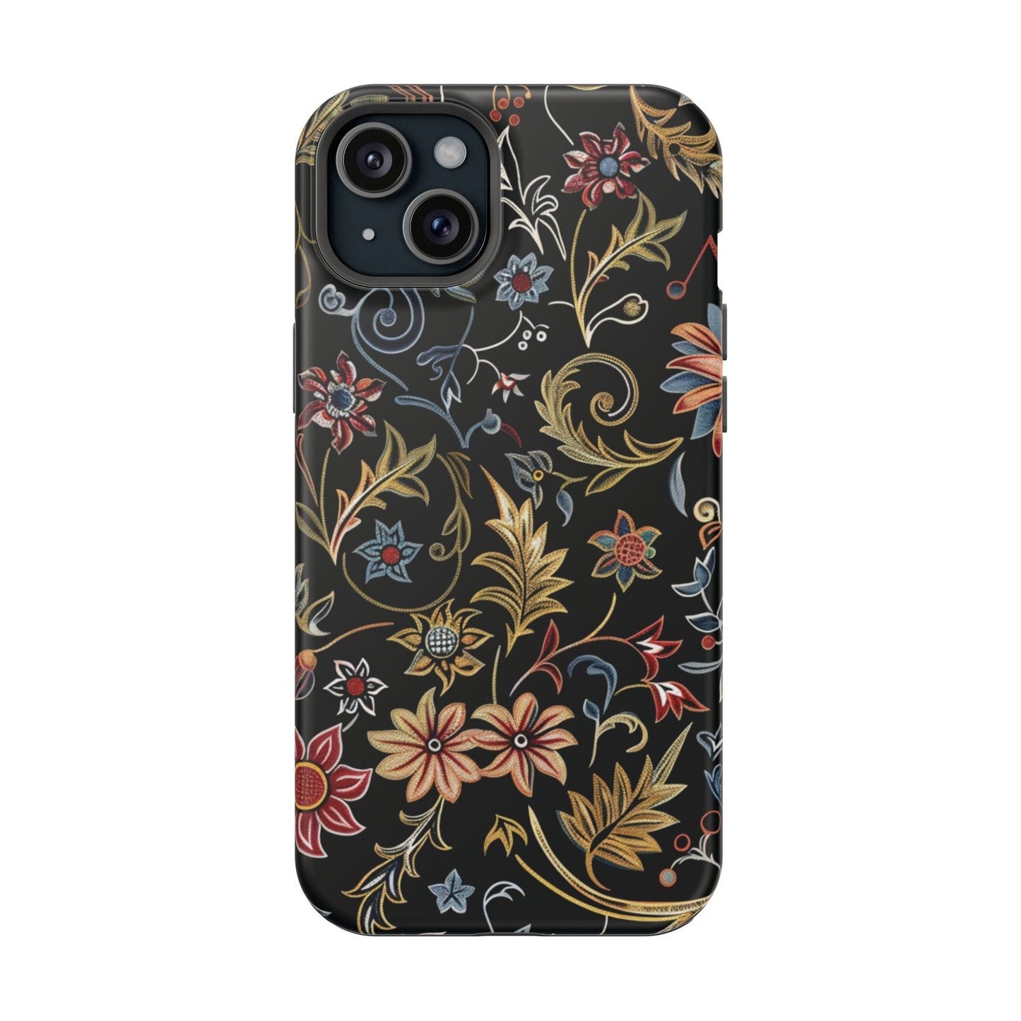 Floral Vintage Phone Case — Magnetic Impact - Resistant - DIGITAL X