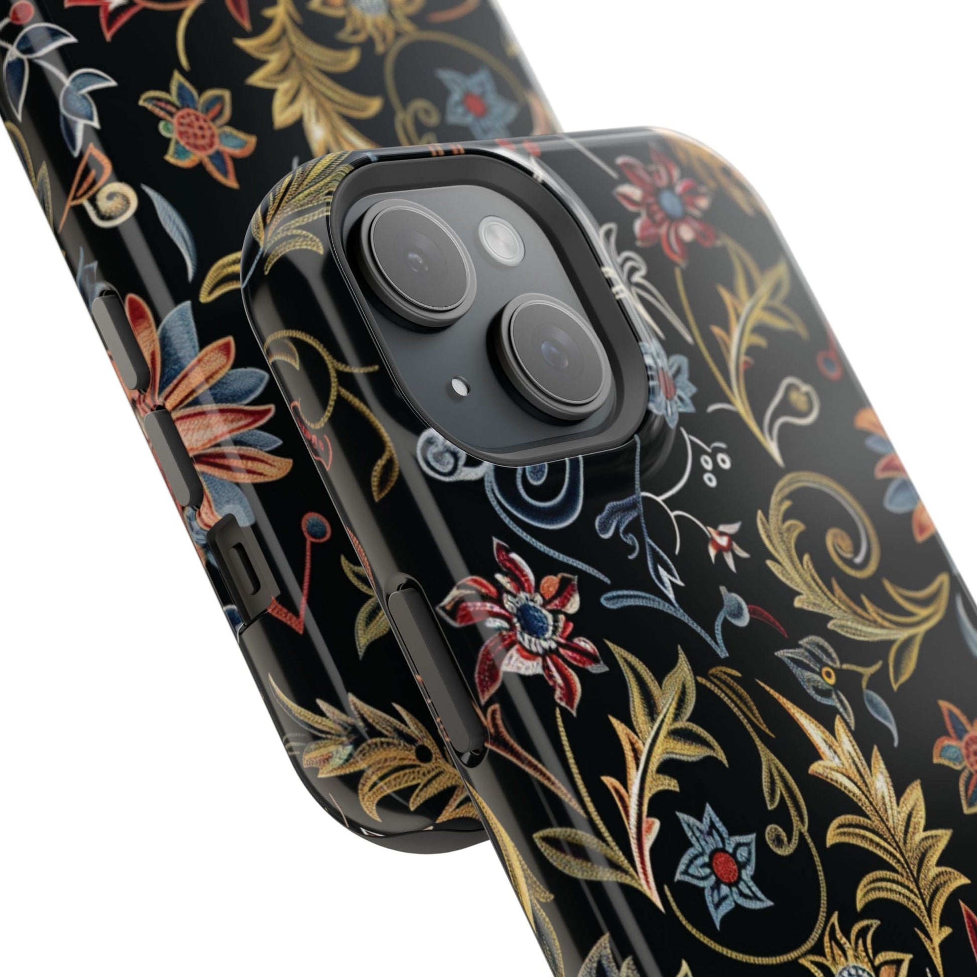 Floral Vintage Phone Case — Magnetic Impact - Resistant - DIGITAL X