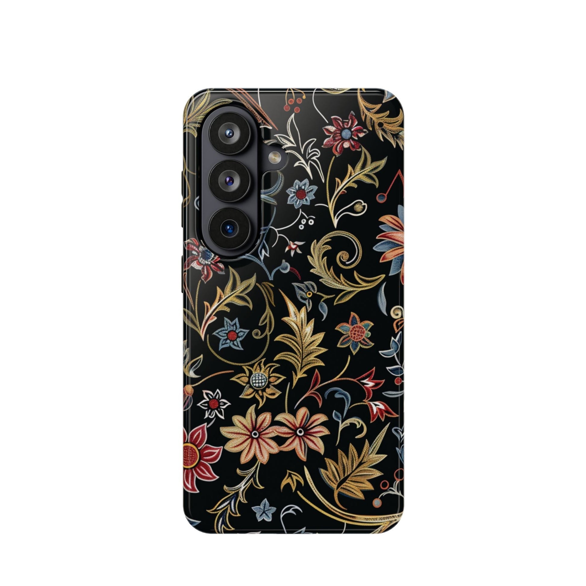 Floral Vintage Phone Case — Magnetic Impact - Resistant - DIGITAL X