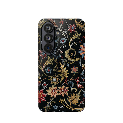Floral Vintage Phone Case — Magnetic Impact - Resistant - DIGITAL X