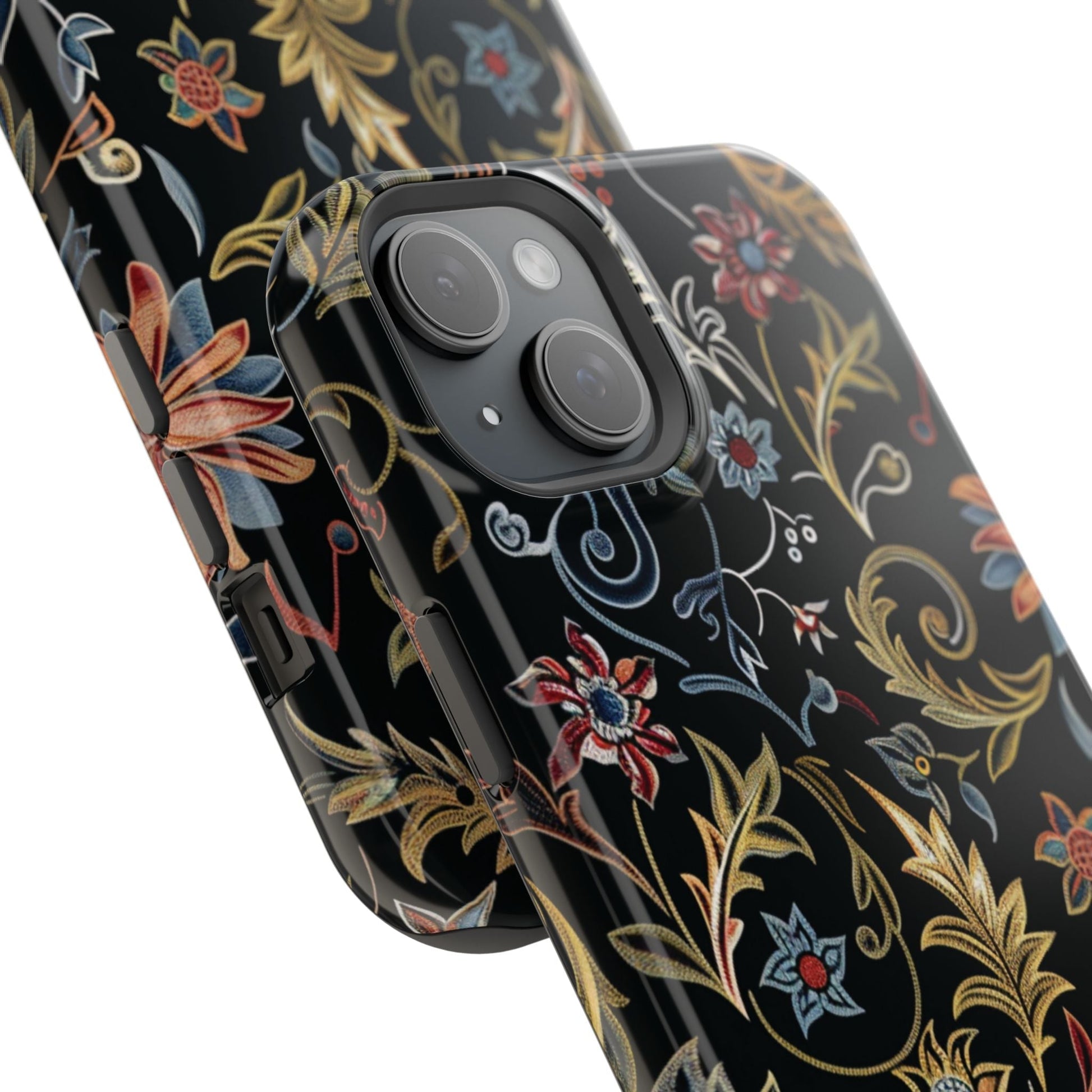 Floral Vintage Phone Case — Magnetic Impact - Resistant - DIGITAL X