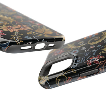 Floral Vintage Phone Case — Magnetic Impact - Resistant - DIGITAL X