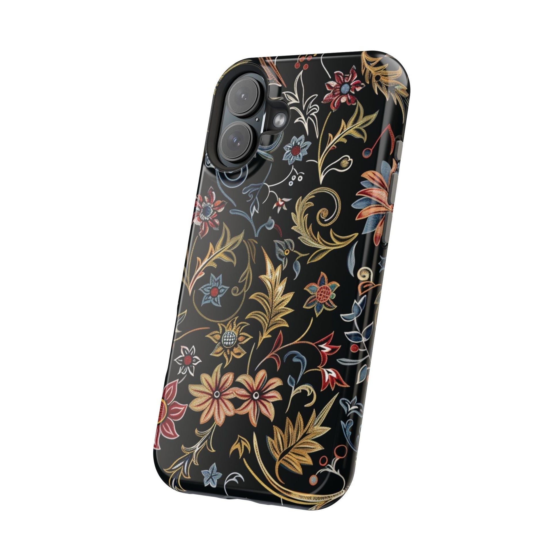 Floral Vintage Phone Case — Magnetic Impact - Resistant - DIGITAL X