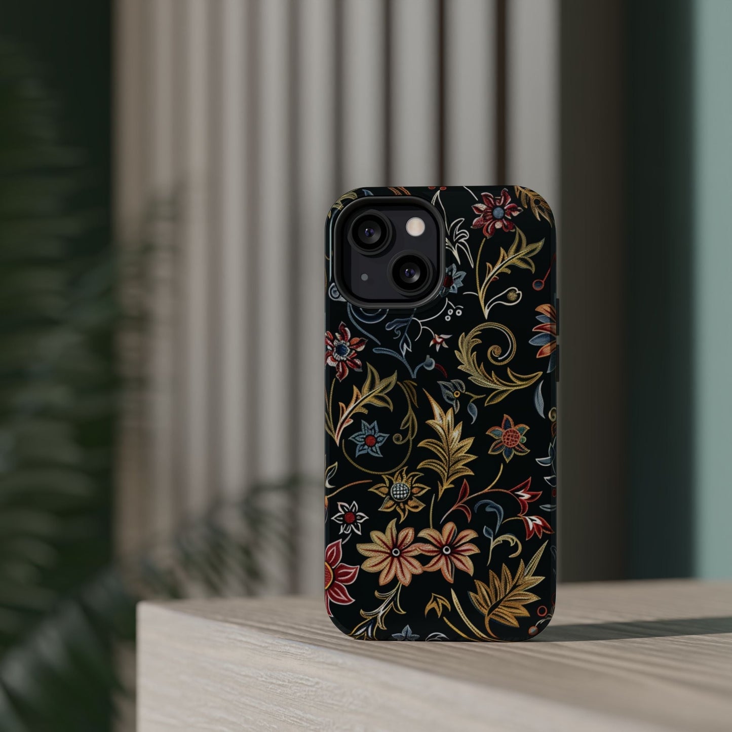 Floral Vintage Phone Case — Magnetic Impact - Resistant - DIGITAL X