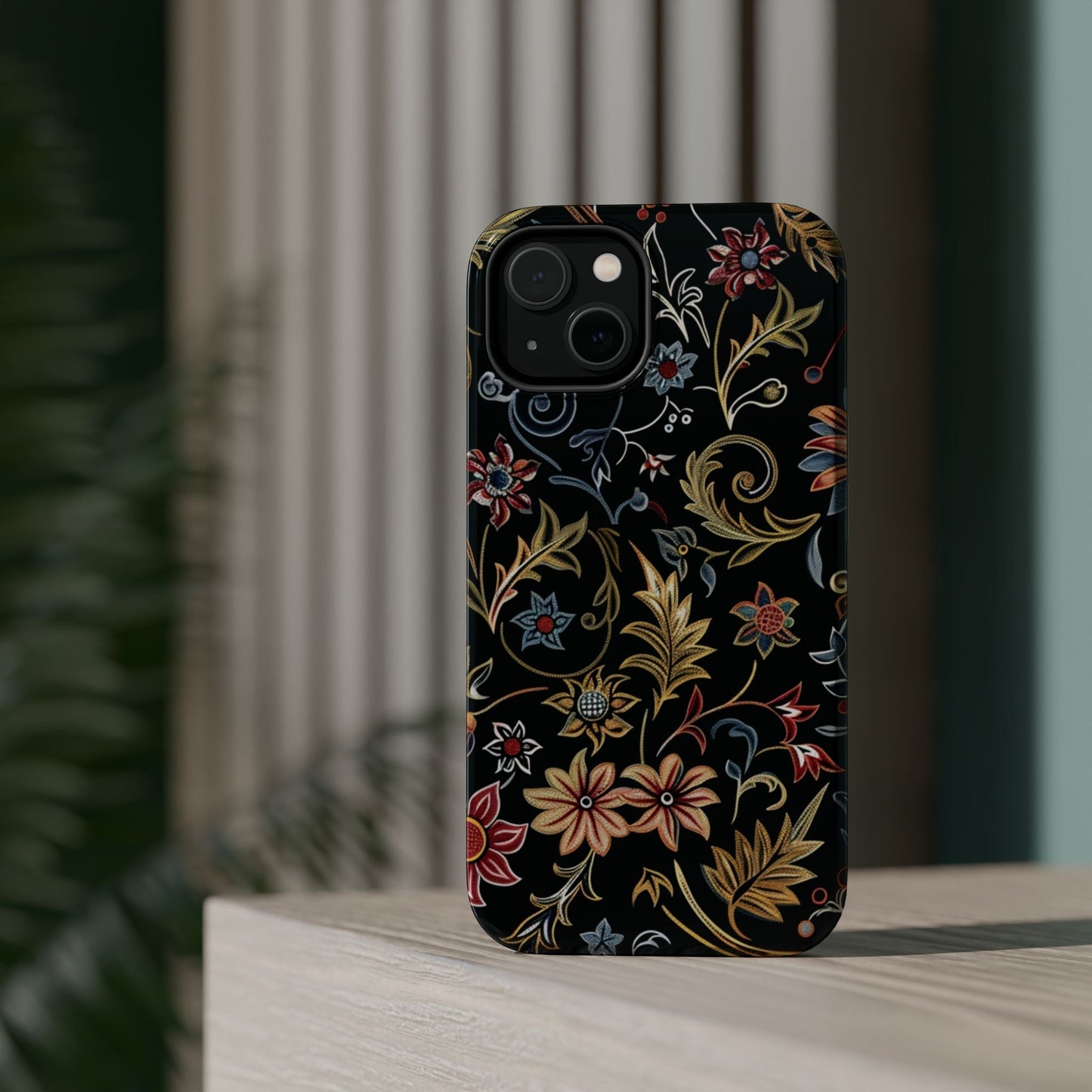 Floral Vintage Phone Case — Magnetic Impact - Resistant - DIGITAL X