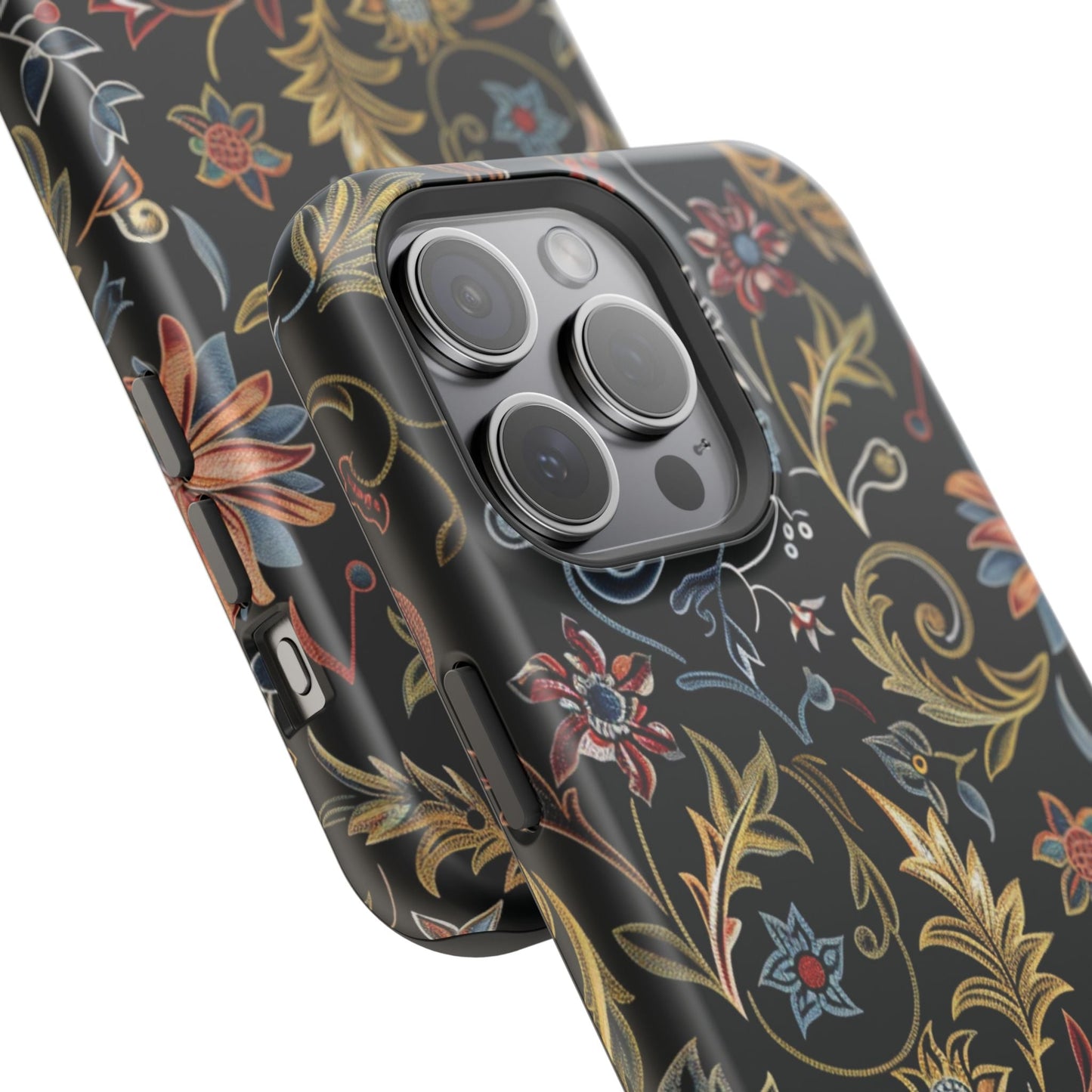 Floral Vintage Phone Case — Magnetic Impact - Resistant - DIGITAL X