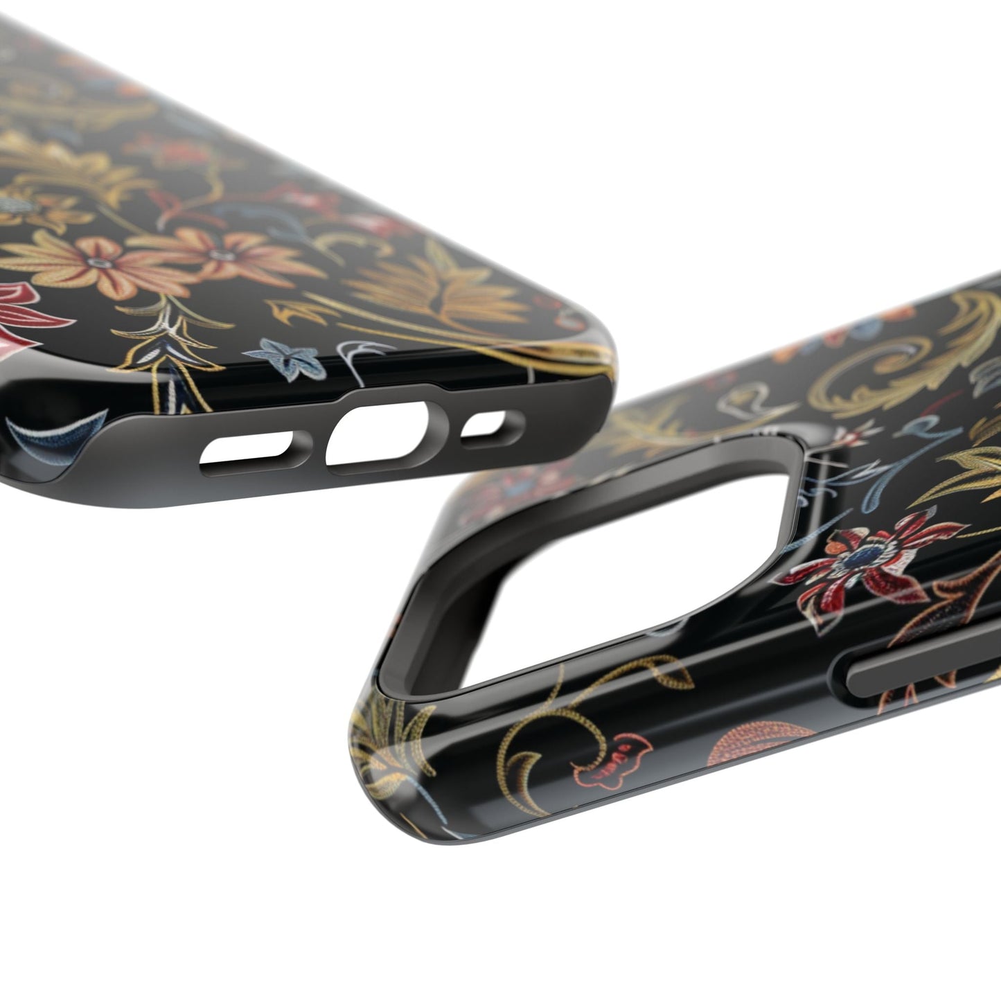 Floral Vintage Phone Case — Magnetic Impact - Resistant - DIGITAL X