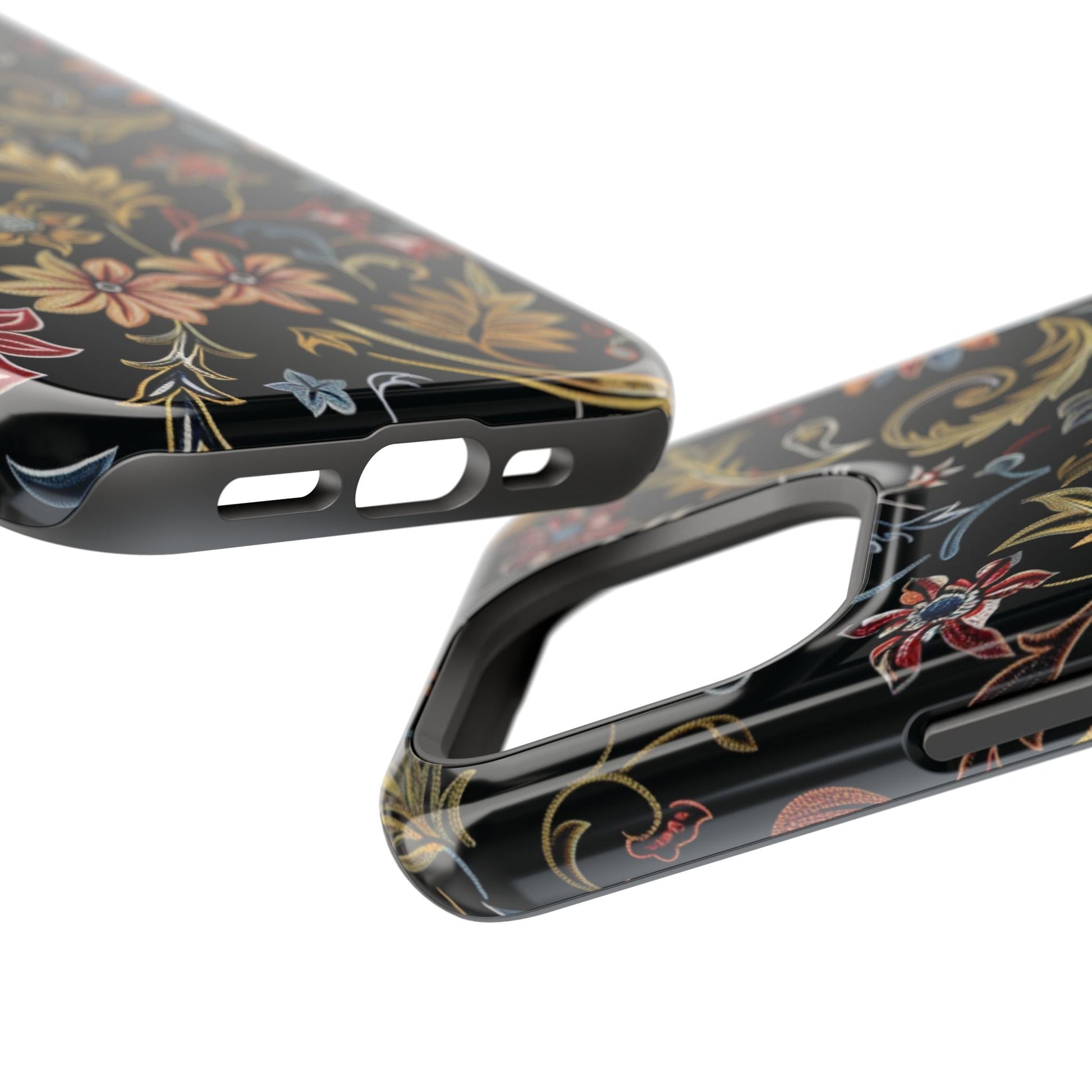 Floral Vintage Phone Case — Magnetic Impact - Resistant - DIGITAL X