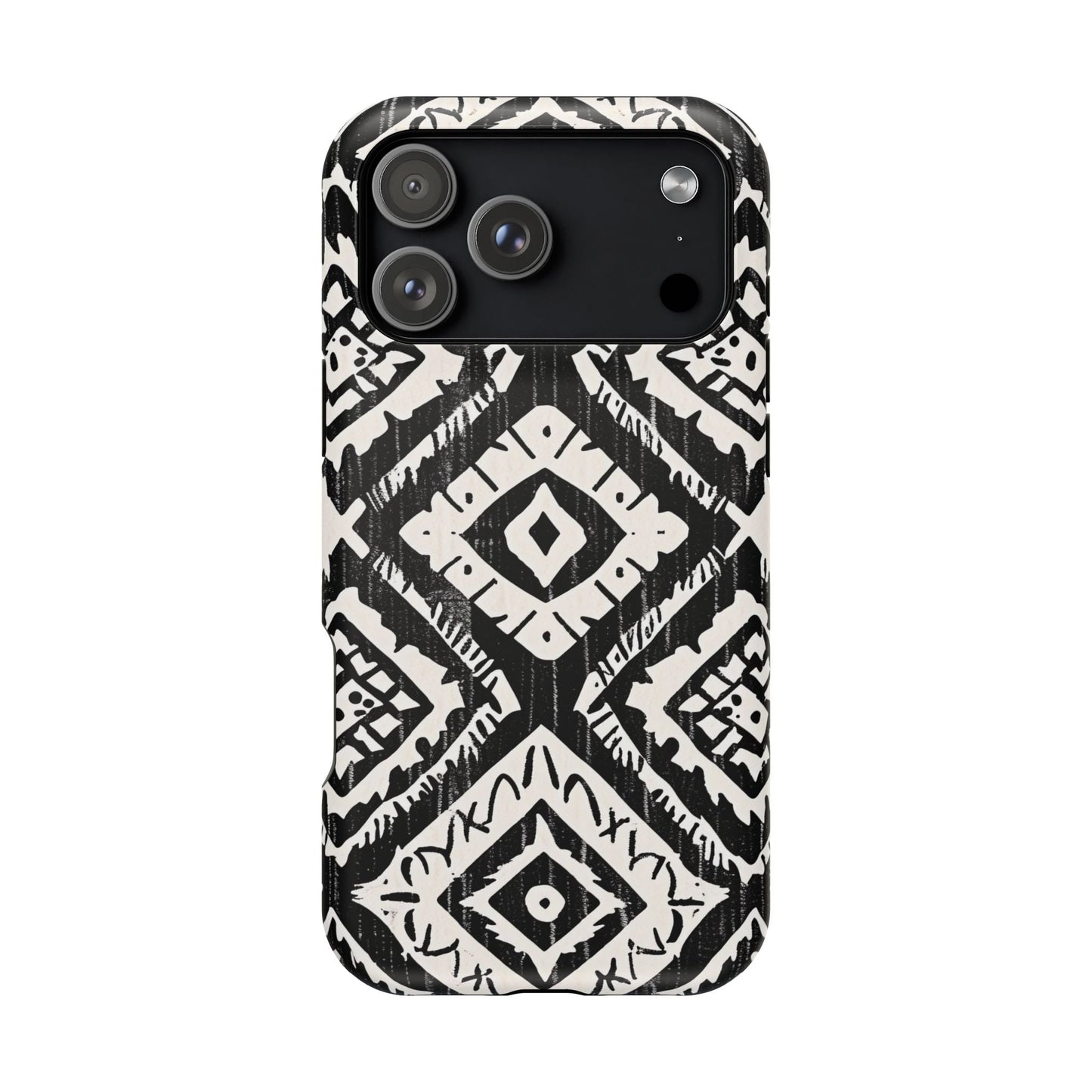 Tribal Black & White Magnetic Impact Case — Shockproof Phone Cover - DIGITAL X