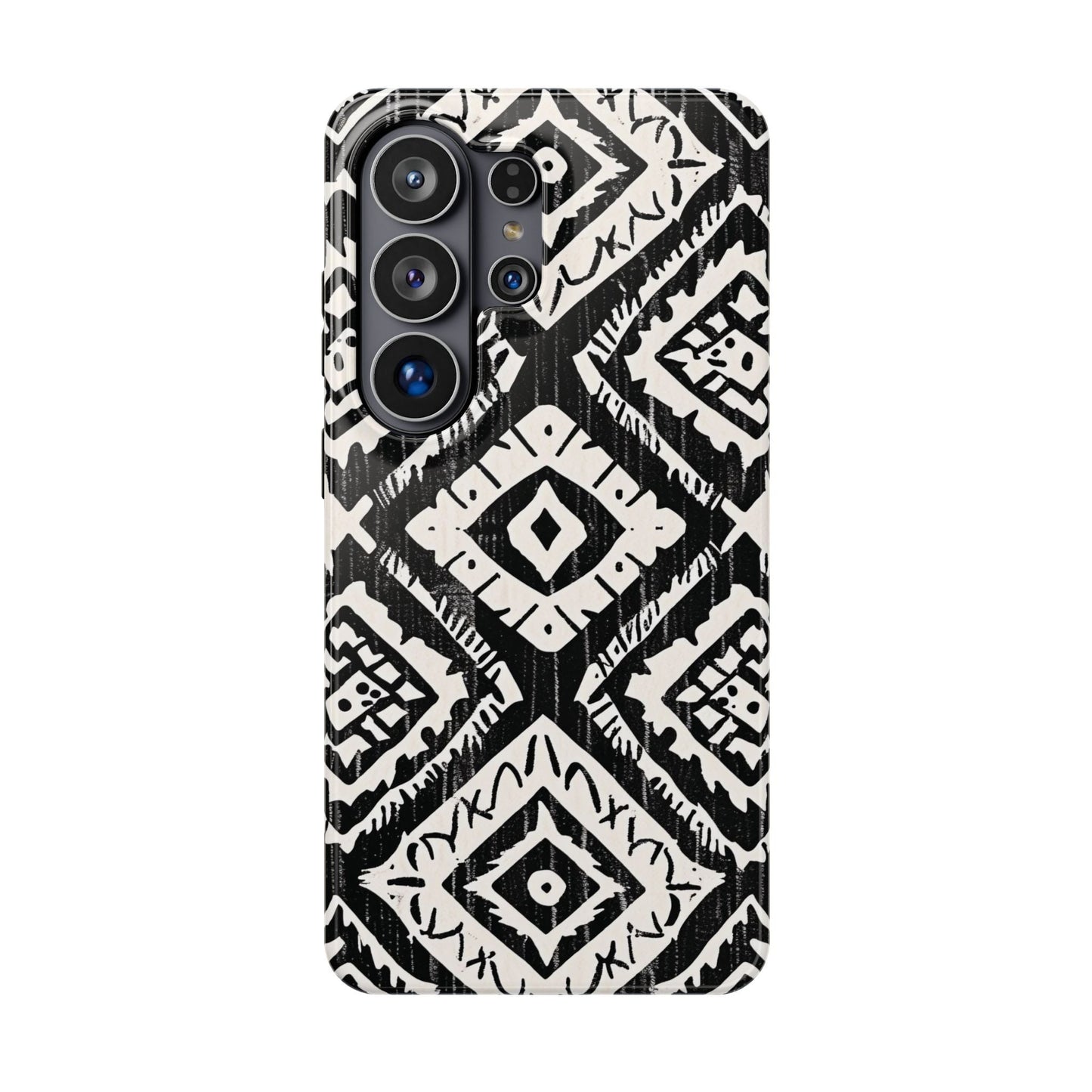 Tribal Black & White Magnetic Impact Case — Shockproof Phone Cover - DIGITAL X