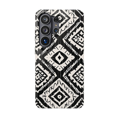 Tribal Black & White Magnetic Impact Case — Shockproof Phone Cover - DIGITAL X