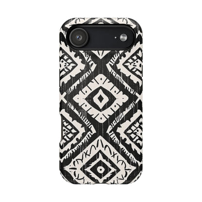 Tribal Black & White Magnetic Impact Case — Shockproof Phone Cover - DIGITAL X