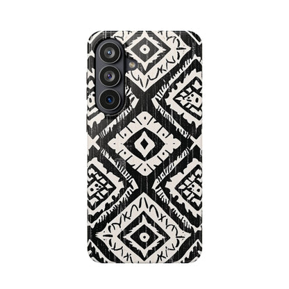 Tribal Black & White Magnetic Impact Case — Shockproof Phone Cover - DIGITAL X