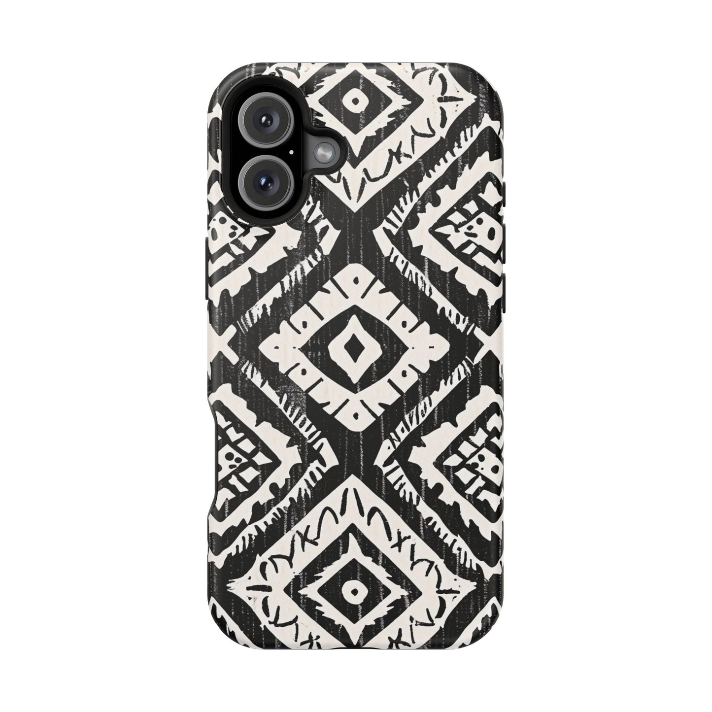 Tribal Black & White Magnetic Impact Case — Shockproof Phone Cover - DIGITAL X