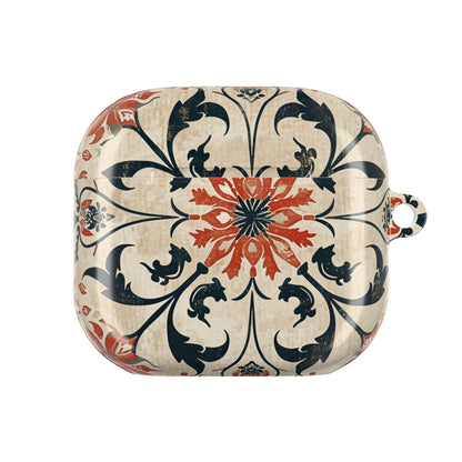 Vintage Tile Pattern AirPod Case — Floral Moroccan - Inspired Protective Cover - DIGITAL X