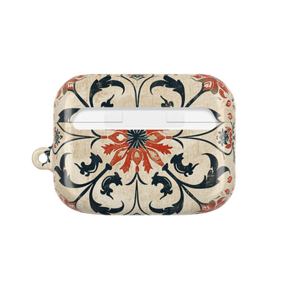 Vintage Tile Pattern AirPod Case — Floral Moroccan - Inspired Protective Cover - DIGITAL X