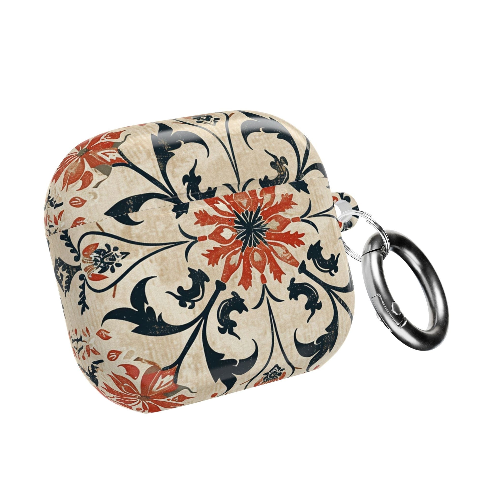 Vintage Tile Pattern AirPod Case — Floral Moroccan - Inspired Protective Cover - DIGITAL X