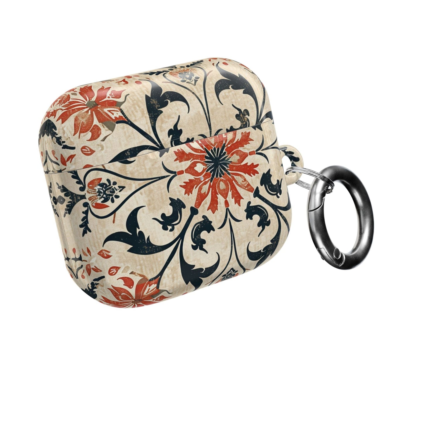 Vintage Tile Pattern AirPod Case — Floral Moroccan - Inspired Protective Cover - DIGITAL X
