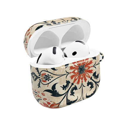 Vintage Tile Pattern AirPod Case — Floral Moroccan - Inspired Protective Cover - DIGITAL X